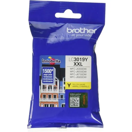 Imagen 2 de Cartridge Brother LC3019Y Amarillo Alto Rendimiento MFC J5330 J6530 J693,1500Pág