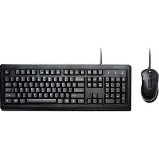 Kit Teclado Mouse Alámbrico Kensington K72436ES Interfaz USB Color Negro