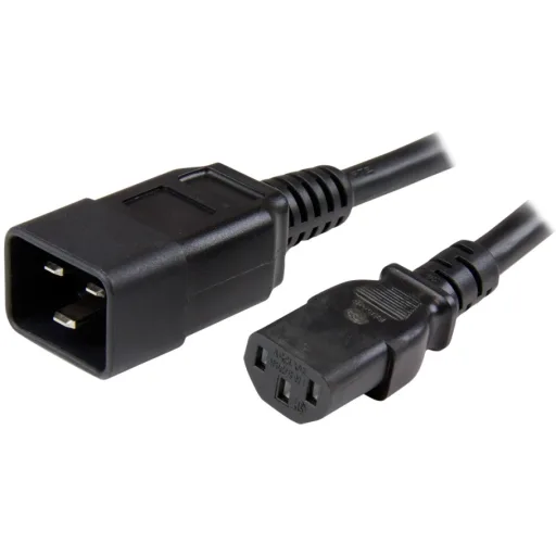 Imagen 0 de StarTech.com Cable de 1,8m C13 a C20 de servicio pesado de 2,5mm2  para alimentación de ordenadores - Cable de alimentación - IEC 60320 C20 a IEC 60320 C13 - CA 110 V - 1.8 m - negro - para P/N: RKCOND17HD
