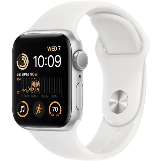 Imagen 0 de Apple Watch SE 2022 40mm (GPS / Silver Case / White) [MNJV3BE/A]