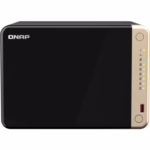 Imagen 1 de Servidor NAS QNAP TS-664-8G I-Celeron N5095 RAM8GB Admite 6*SATA 3,5" Torre