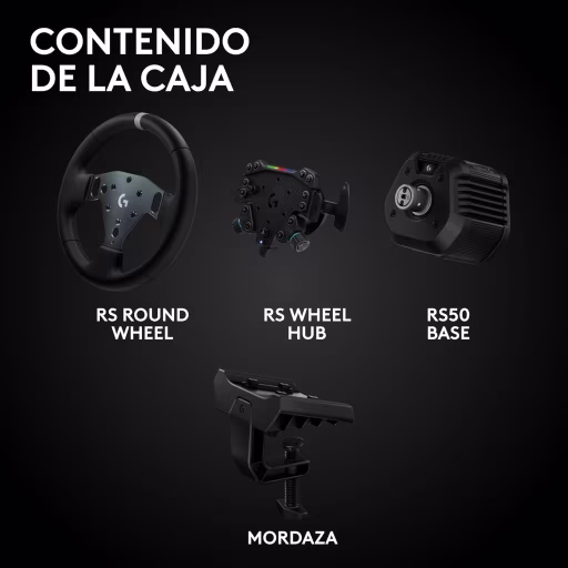 Imagen 6 de [PREVENTA] Volante de carreras RS50 System para PC, PS4 y PS5 + Regalo G435