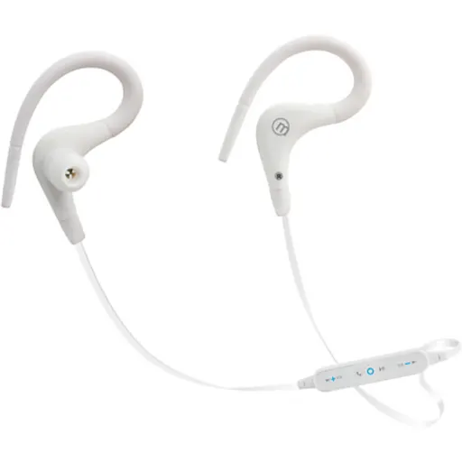 7746 – Audifonos Bluetooh ear-Clip Action-Fit – micrófono – White – Microlab