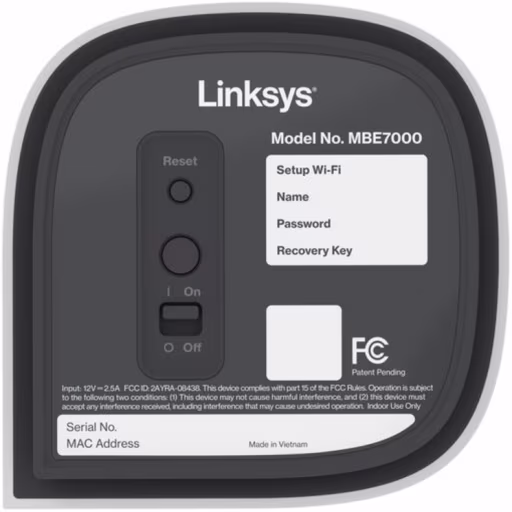 Imagen 4 de Linksys - Router - Velop WIFI 7 MBE7000 BE11000