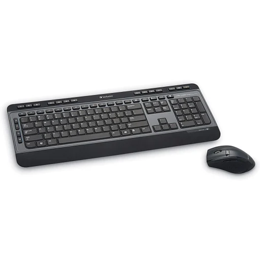 Imagen 0 de Verbatim Wireless Multimedia Keyboard and 6-Button Mouse Combo (99788)