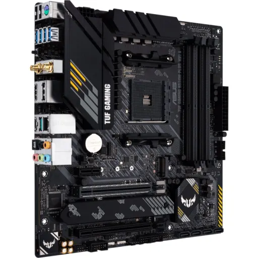 Imagen 0 de Tarjeta Madre Asus TUF GAMING B550M-PLUS WIFI II AMD AM4 4*DDR4 2*M.2 DP HDMI