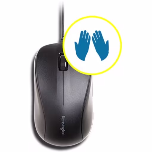 Imagen 4 de Mouse Alámbrico Kesington For Life Óptico 1000dpi 3 Botones USB Negro  