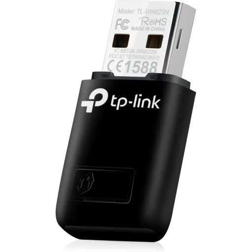 Imagen 1 de Adaptador Inalámbrico de Red USB WIFI TPLink N300 300Mbps 