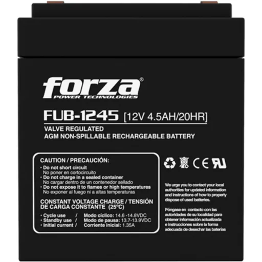 Batería para UPS FORZA FUB1290 12V 9Ah