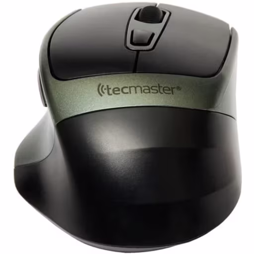 Imagen 0 de Tecmaster Mouse Dual Ergonomico - Black (TM-100546)