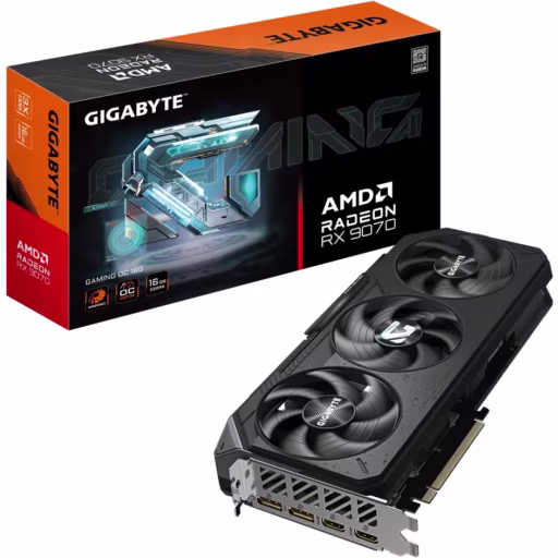 Imagen 0 de Gigabyte Radeon RX 9070 GAMING OC 16G [GV-R9070GAMING OC-16GD]