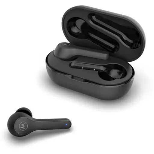 Imagen 1 de Audífonos Inalámbricos Motorola Moto Buds 085,  In-Ear TWS IPX5 Bluetooth Negro