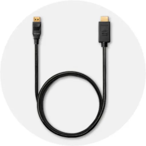 Imagen 7 de Cable DisplayPort a HDMI FHD 1920*1200 Longitud 1,8 metros Negro Kensington