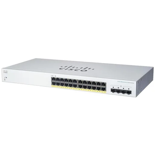 Imagen 0 de Switch Cisco CBS220-24T Business 220 Series Smart Switch, 24-port GE, 4x1G SFP