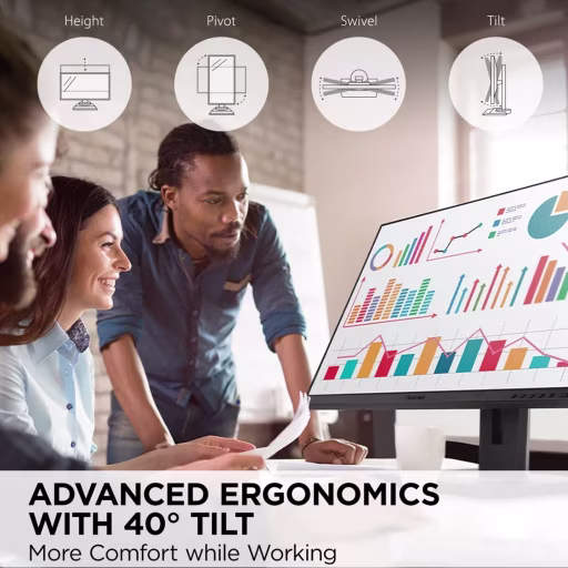 Imagen 2 de Monitor Viewsonic VG2756A-2K 27" QHD 2560*1440 IPS LAN DP HDMI USB-A USB-B USB-C