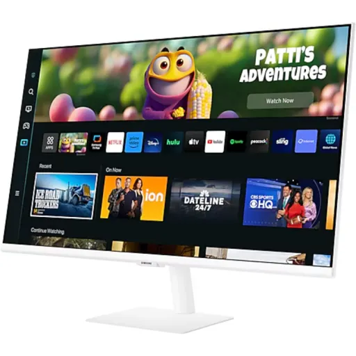 Imagen 4 de Monitor SmartTV Samsung Streaming M5 27" FHD 1920*1080 VA WiFi BT 2*HDMI 2*Hub