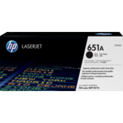 Imagen 3 de Toner HP 651a Negro CE340A para 700 color MFP M775 (13500 Pag.)