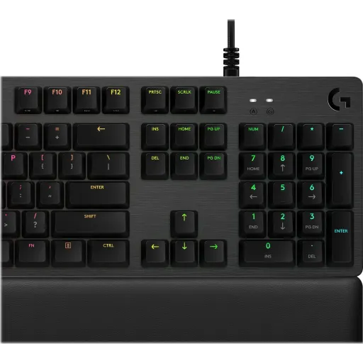 Imagen 15 de Teclado Gamer Alámbrico Logitech G513 RGB GX Brown Carbon Mecánico Español 