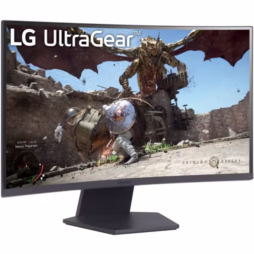 Imagen 2 de Monitor Gamer LG UltraGear 27" Curvo QHD 2560*1440 VA HDMI D 180Hz 1ms GtG 