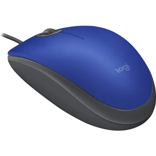 Imagen 1 de Mouse Logitech M110 Silent Conectividad Alámbrica Óptico 1000 dpi Color Azul