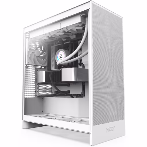 Imagen 0 de NZXT H7 Flow - White (CM-H72FW-01)