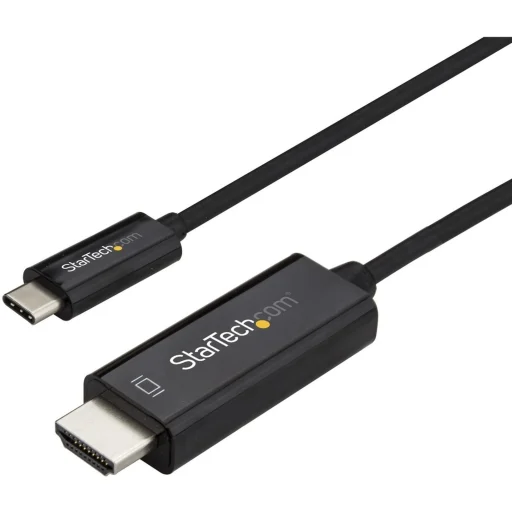Imagen 0 de Cable StarTech Adaptador USB-C Macho a HDMI Mach, 4K 60Hz largo 1mt color Negro