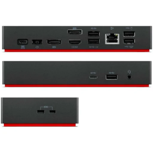 Imagen 1 de Docking Station Lenovo HDMI 2*DsiplayPort Gigabit Ethernet 90W Interfaz USB-C