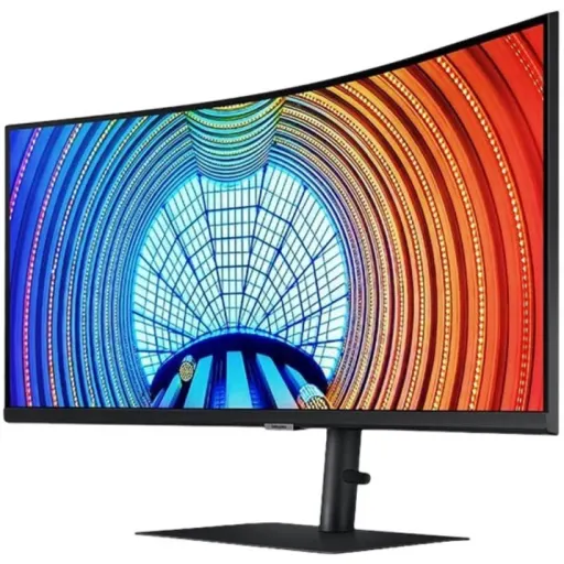 Imagen 2 de Monitor Curvo Samsung S34A65 Ultra WQHD 34" 3440x1440 LED IPS DP HDMI USB-C 100H