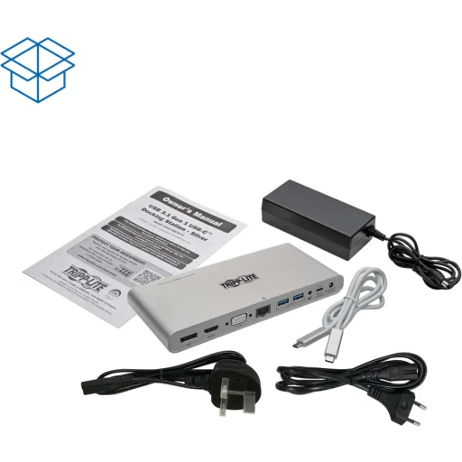 Imagen 2 de Docking Station Tripplite USB-C a DP HDMI VGA LAN 4*USB3.2 2*USB-C Audio In/Out