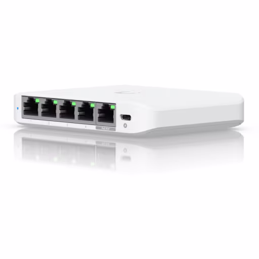 Imagen 1 de Ubiquiti - Switch - 5 - USW-Flex-2.5G-5 5-port 2.5G sw
