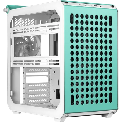 Imagen 2 de Gabinete Cooler Master Qube 500 Flatpack, Mid Tower USB3.2 USB-C Macaron Edition