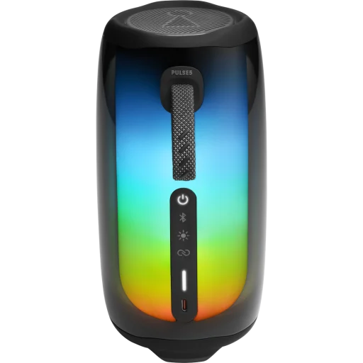 Imagen 2 de Parlante Inalámbrico JBL Pulse 5, Bluetooth5.1IP67 Batería 12hrs Luces360° Negro