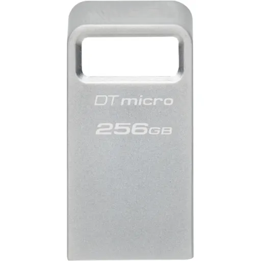 Pendrive 256GB Kingston DataTraveler Micro USB 3.2 Gen 200MB/s Metal Color Gris