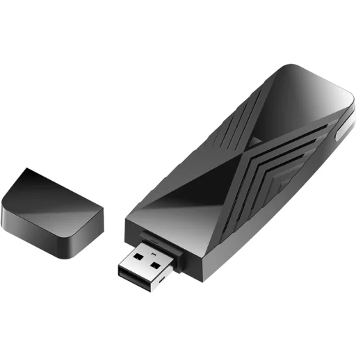 Imagen 0 de Adaptador de Red USB D-Link DWA-X1850 AX1800 Wi-Fi 6 (802.11ax) USB 3.2 G1 Negro
