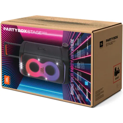Imagen 16 de Parlante Karaoke JBL PartyBox Stage 320 Conectividad Inalámbrica BT IPX4 Negro