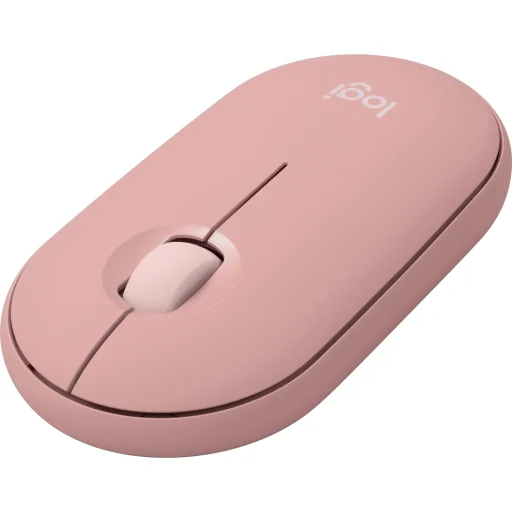 Imagen 1 de Mouse Inalámbrico Logitech Pebble 2 M350S, Óptico 4000DPI 3 Botones Rosado
