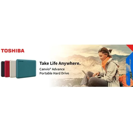 Imagen 2 de Disco Duro Externo Toshiba Canvio Advance 1TB USB 3.0 Color Negro MAC y PC