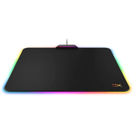 Imagen 1 de Pad Mouse HyperX® FURY Ultra LED RGB 360° Gamer Goma Antideslizo color Negro
