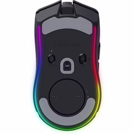 Imagen 6 de Mouse Gamer Inalámbrico Razer Cobra Pro RGB Ópt. 30K DPI 8 Btnes Bt2.4GHz Negro