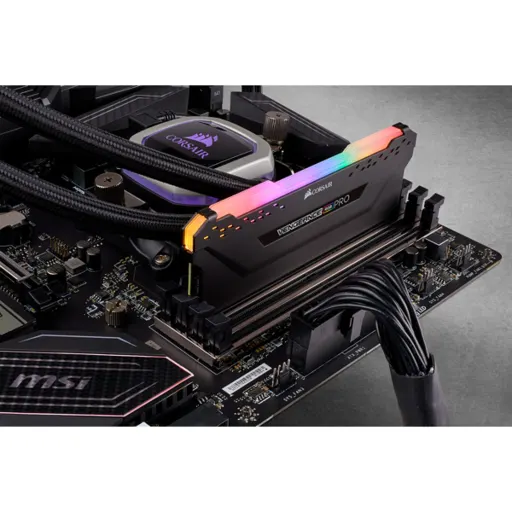 Imagen 5 de Memoria RAM 8GB DDR4 3200MHz DIMM CL16 Non-ECC 1.35V 288p Corsair Vengeance RGB