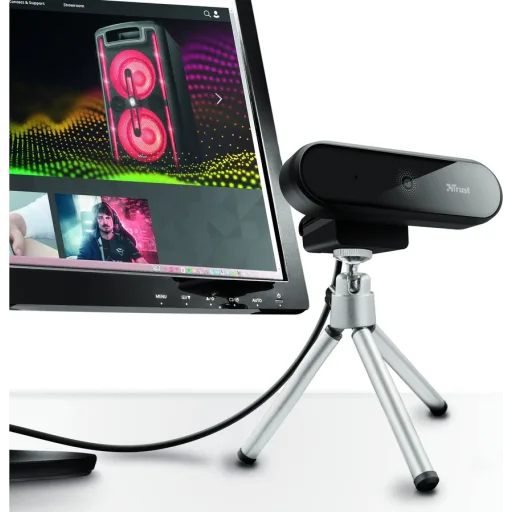 Imagen 5 de Cámara Web Trust Tyro Full HD 1080p 30fps Compatible Windows/Mac Interfaz USB
