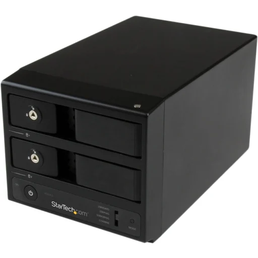 Imagen 0 de Cofre USB 3.0 StarTech 2 Bahías 3.5 SATA III Hot Swap con UASP eSATA 