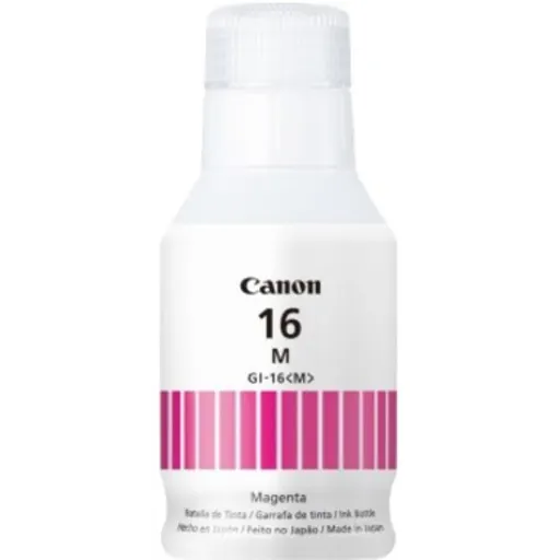 Botella de Tinta Canon GI-16 Magenta compatible PIXMA GX6010/GX7010 132 ml