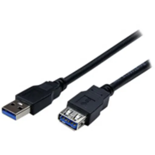 Imagen 2 de Cable Extensión USB 3.0 Tipo-A M/H 2mts Color Negro - StarTech