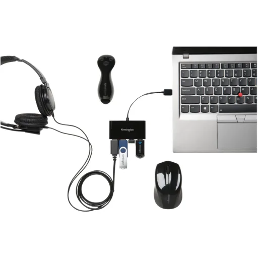 Imagen 1 de HUB Kensington UH4000 USB a 4 Puertos USB 3.0  Transferencia a 5Gb/s 