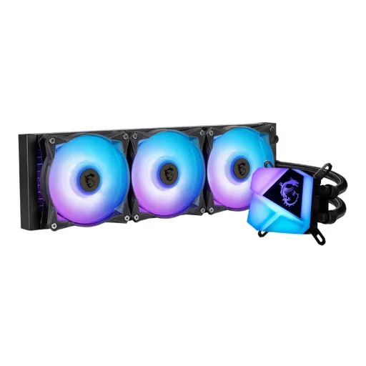 Imagen 2 de Refrigeración Líquida CPU AMD MAG CORELIQUID C360, ARGB 3*FAN 2000RPM Intel/AMD