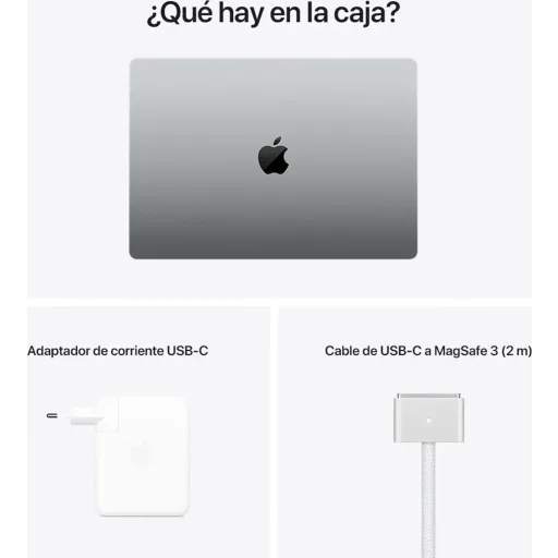 Imagen 4 de MacBook Pro 16.2/ M1 Pro 10C/ GPU 16C/1TB space grey
