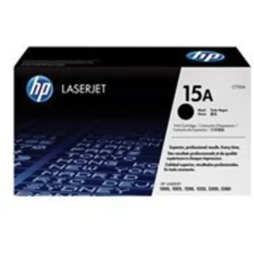 Imagen 0 de Toner HP 15A Negro comp 1200 1220 1000 1005 3300 3320 3330mfp 25.000 Páginas