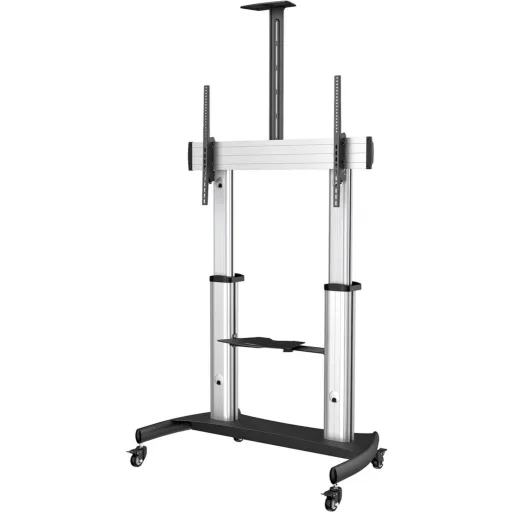 Imagen 0 de Soporte Pedestal para TV 60" a 100" hasta 100kg Carro móvil Ajustable c/ruedas