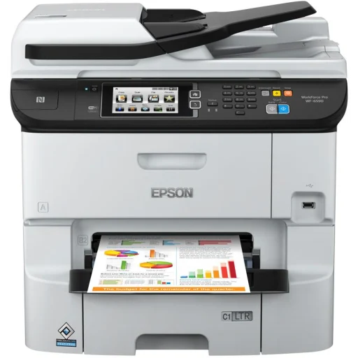 Imagen 3 de Impresora Multifunción Epson WorkForce 6590 Inyec Tinta Color WiFi LAN NFC USB